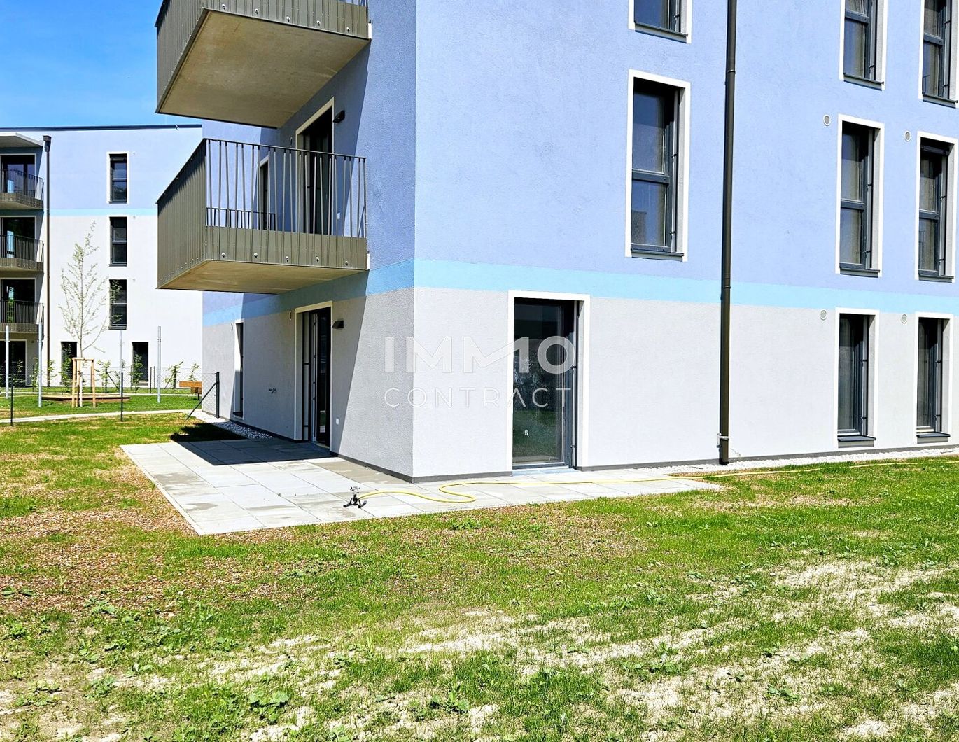 217 m2 Süd-Eigengarten! Provisionsfreie 4-Zimmer-Wohnung - hell, modern, Top-Ausstattung, Erstbezug