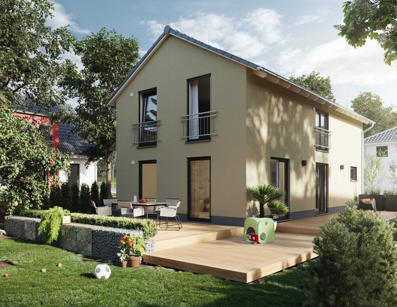 Ihr Einfamilienhaus schlüsselfertig! 5 Zimmer, großer Garten und moderne Ausstattung! Haus 1