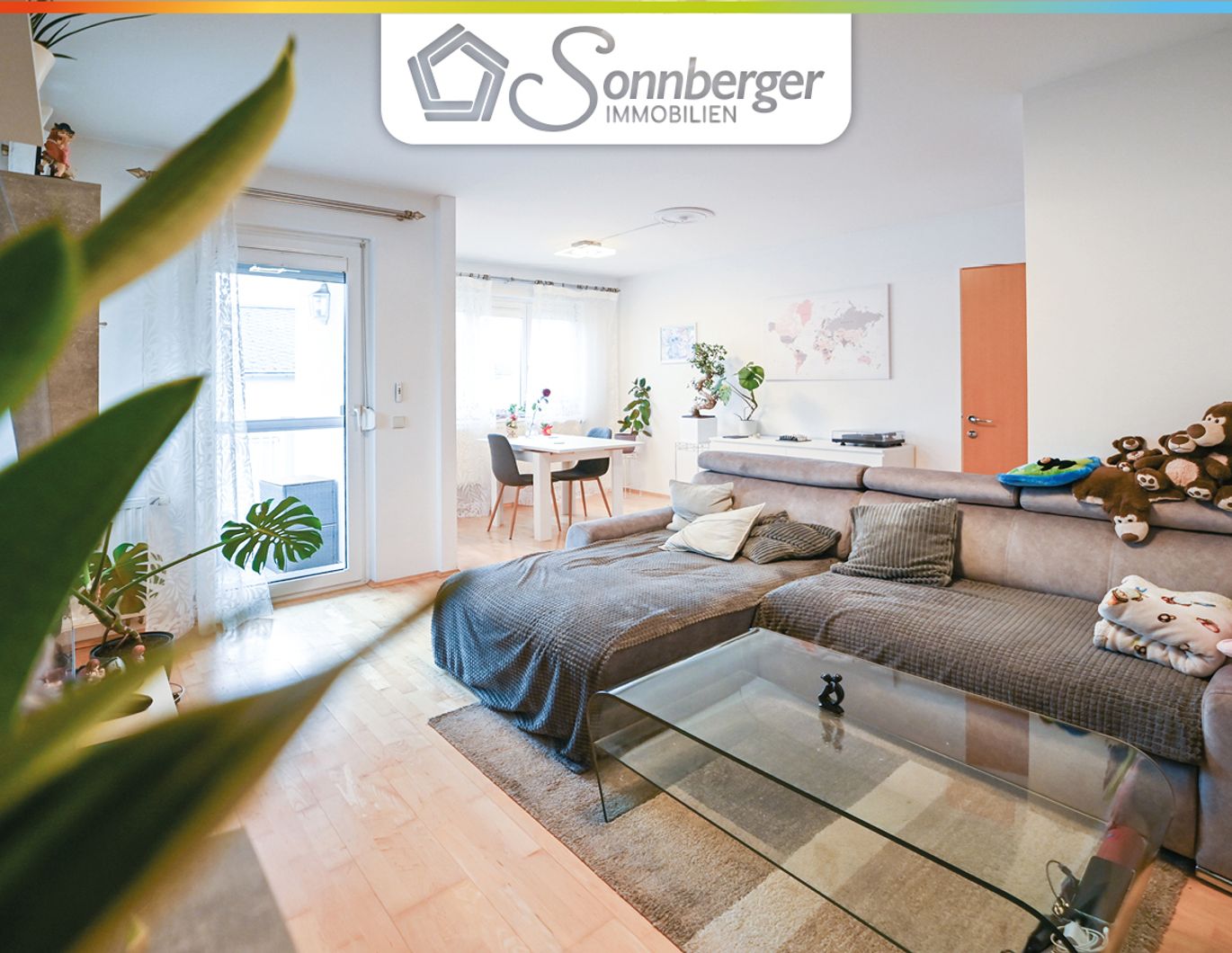 WESTBLICK - ruhige Mietwohnung mit Balkon & Garage