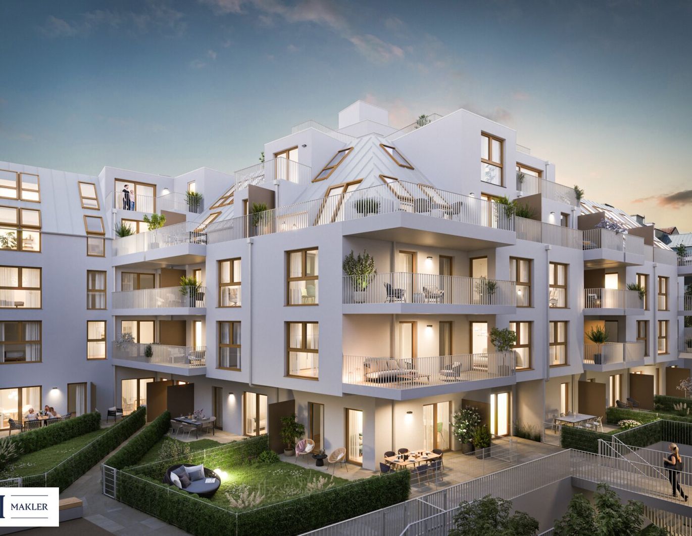 The Temptation: 3-Zimmer-Eigentumswohnung mit Balkon