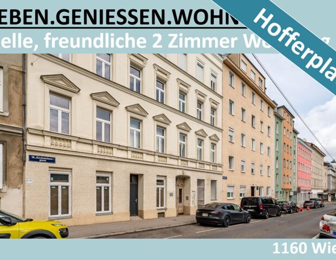 HELLE, FREUNDLICHE 2 ZIMMER WOHNUNG AM HOFFERPLATZ