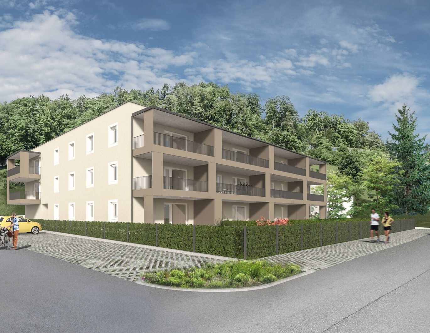 NEUPROJEKT: geförderte Eigentumswohnungen in Molln - TOP 2
