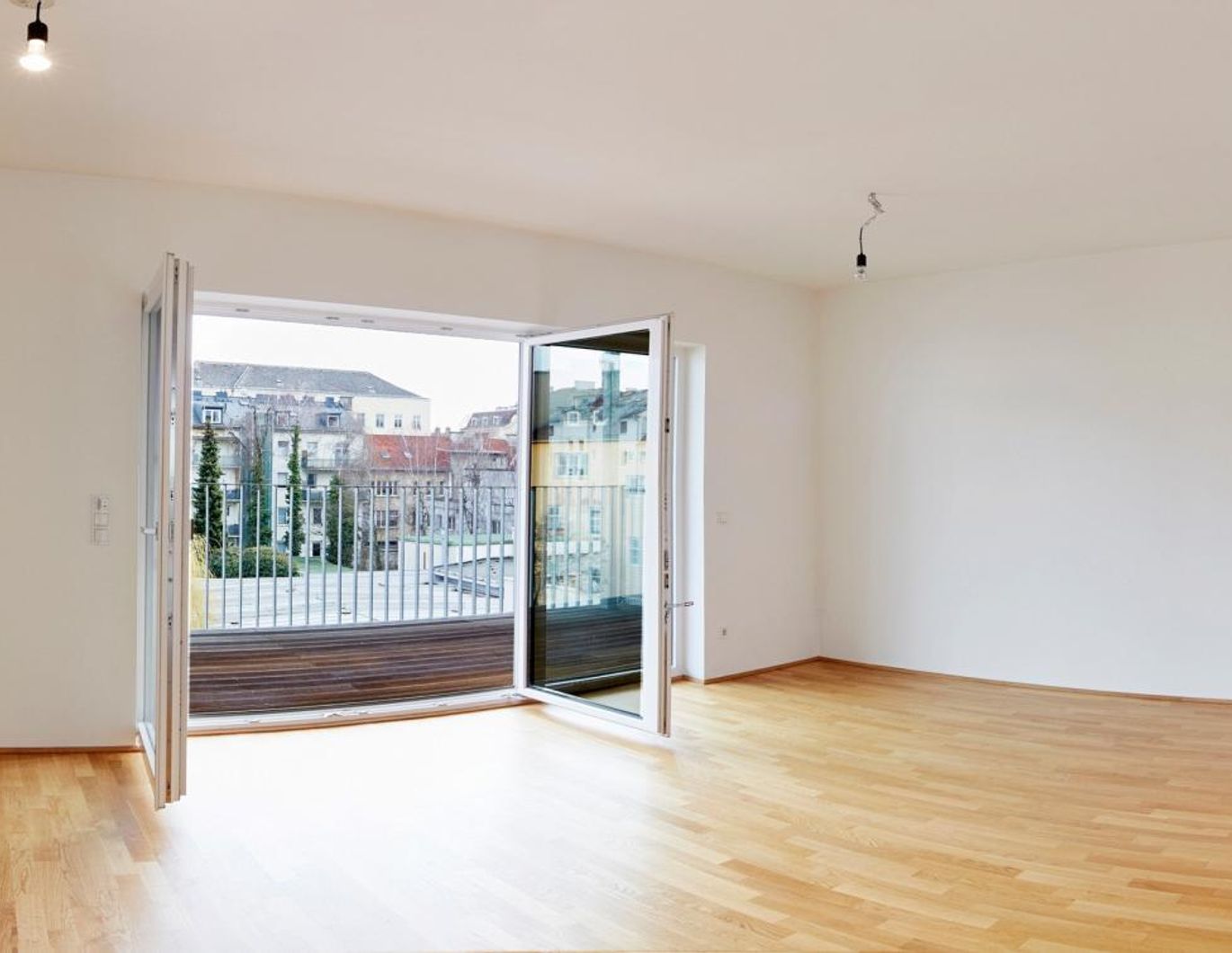 Innenstadtwohnung mit toller Aussicht und Balkon mit Blick in den Innenhof