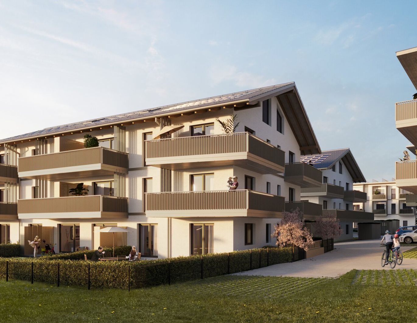 Quartett Strass: 2 Zimmer Gartenwohnung WH 2/Top 2