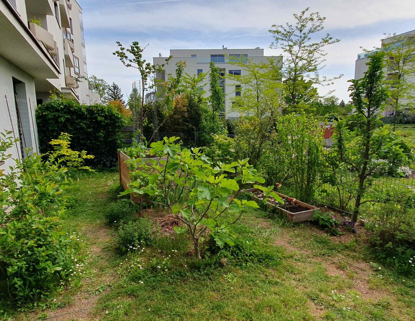 Schöne Gartenwohnung in großzügiger moderner Anlage