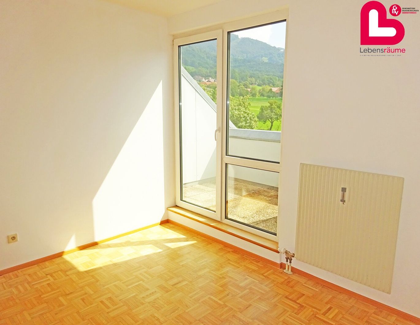 Nette kleine 3-Zimmer Wohnung in Kirchdorf/Krems mit Loggia (ohne Lift)