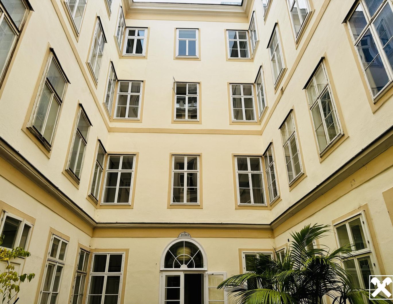 Ruheinsel nächst Parlament