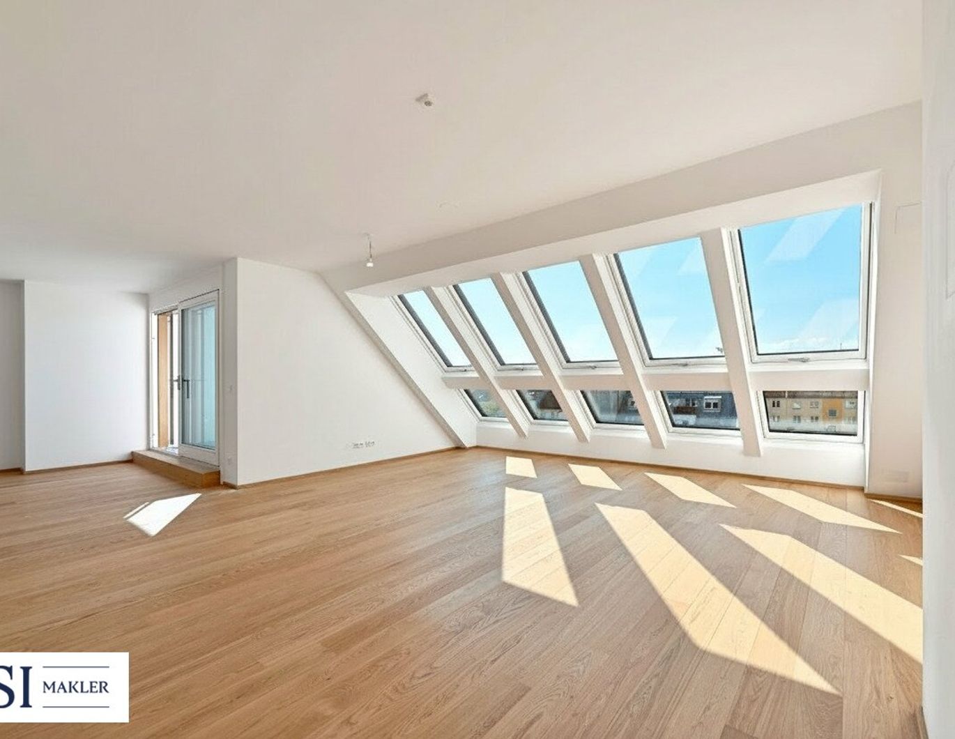 The Temptation: Einzigartige Dachgeschoßwohnung mit großen Freiflächen