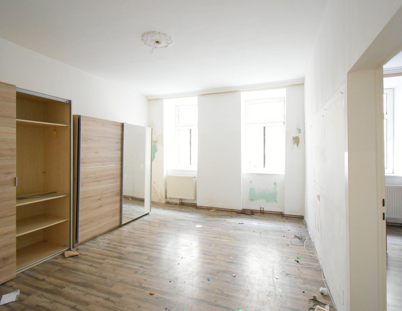 ++NEU++ sanierungsbedürftige 3-Zimmer Erdgeschoss-Wohnung nahe Augarten!