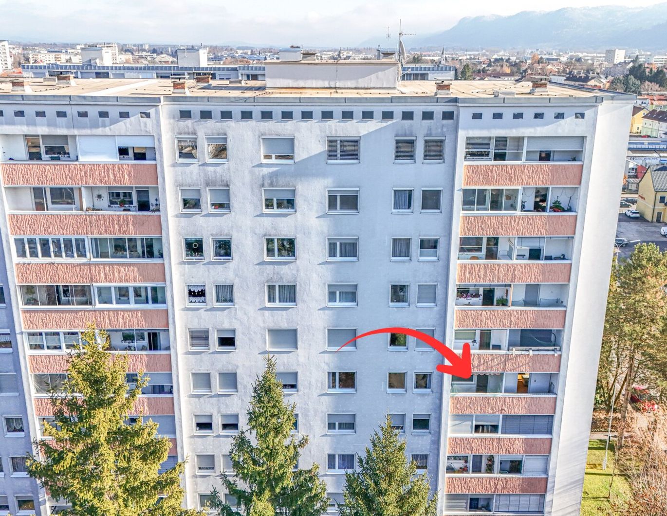 ***Sonnige Dreizimmerwohnung mit Westloggia***