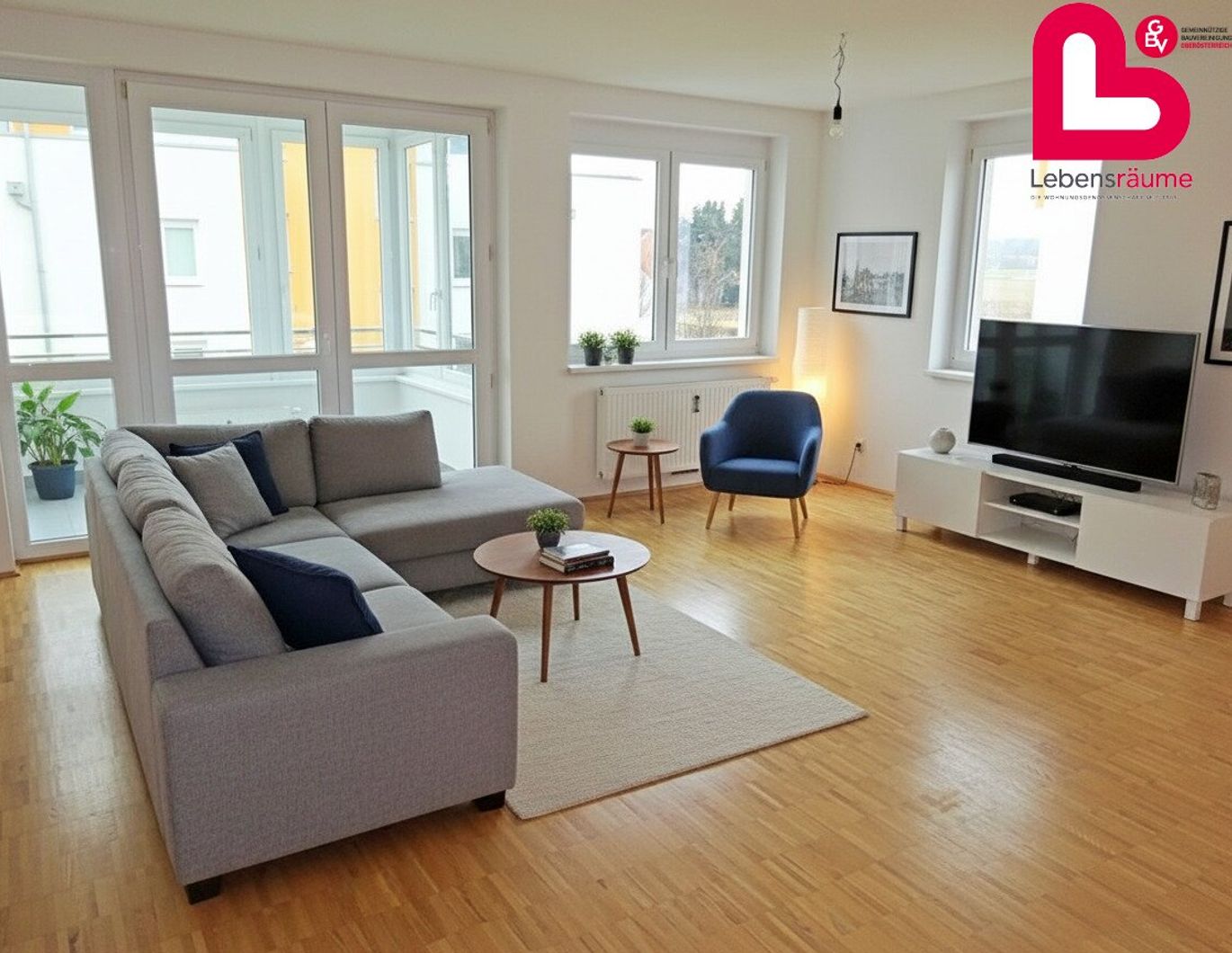 Tolle 3-Zimmer Wohnung in Kremsdorf mit Loggia und TG-Abstellplatz