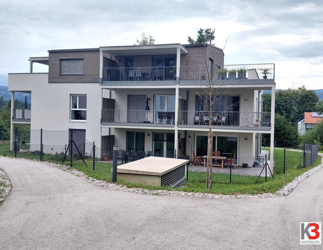 K3 - Garten-Neubauwohnung barrierefrei inkl. Tiefgarage, in ruhiger, zentraler Lage