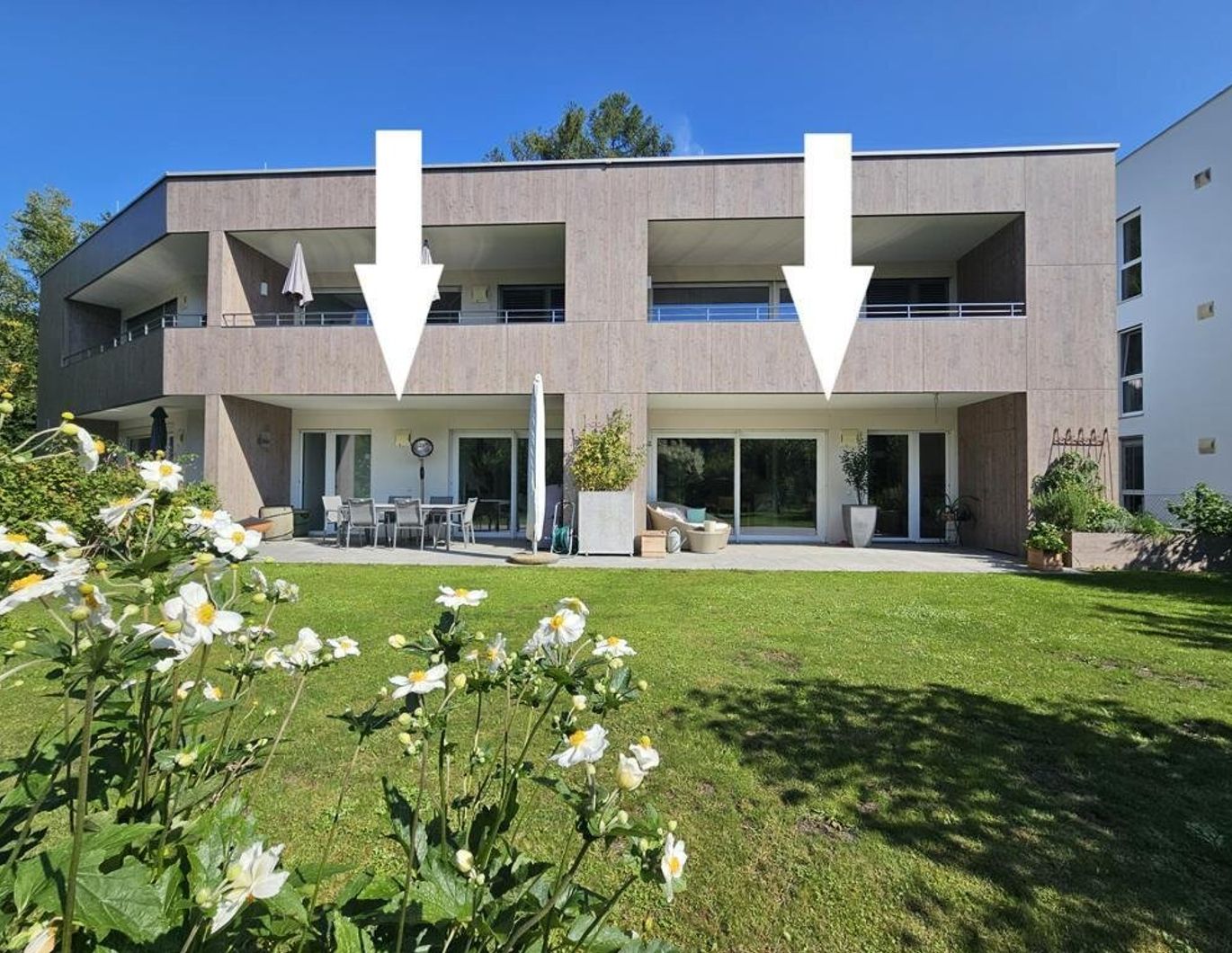 Stilvolle 127m² Gartenwohnung direkt an der Traun