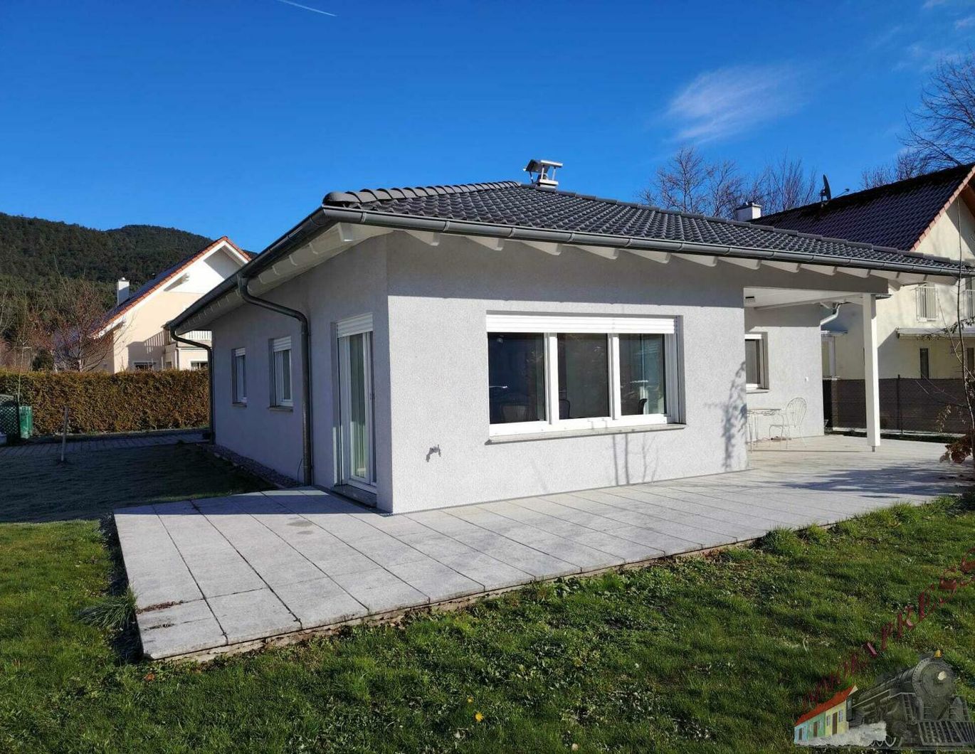Familientraum - barrierefreier Bungalow mit kleinem Garten wartet auf Sie! 45min nach Wien!