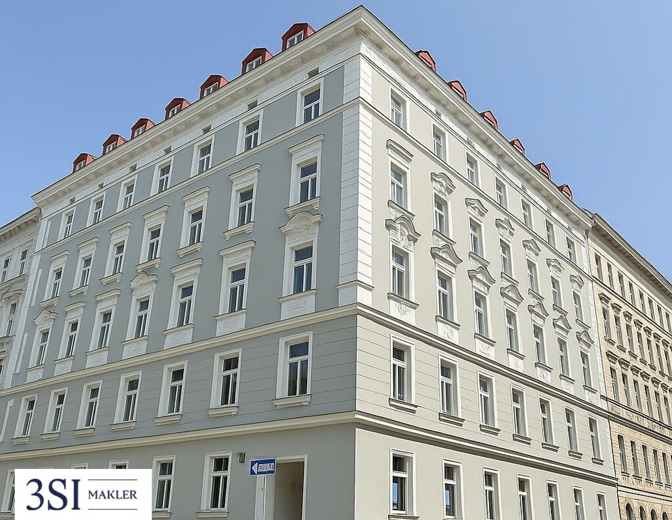 Erstklassig - 2-Zimmer-Erstbezug im stilvollen Altbau