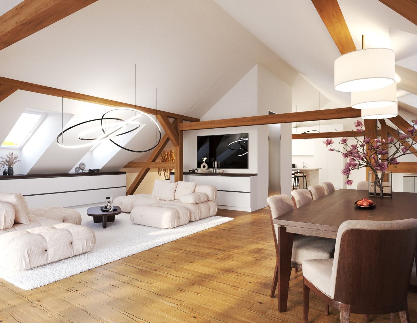 SOEBEN FERTIGGESTELLT - KREMSMÜNSTERHOF - 4-Zimmer-PENTHOUSE mit Weingartenblick - Top 4