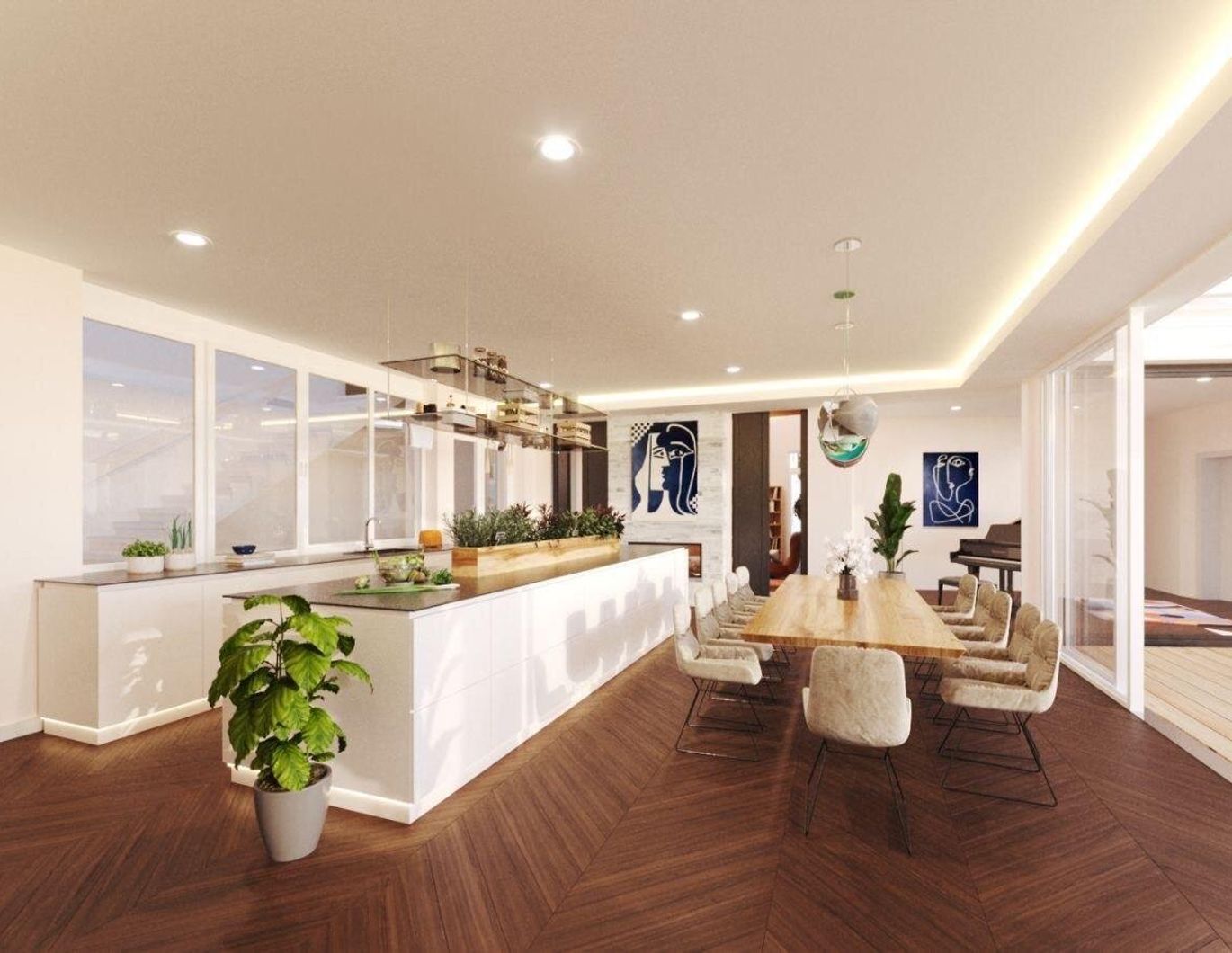 Architektonisches Juwel mit Panoramafernblick!