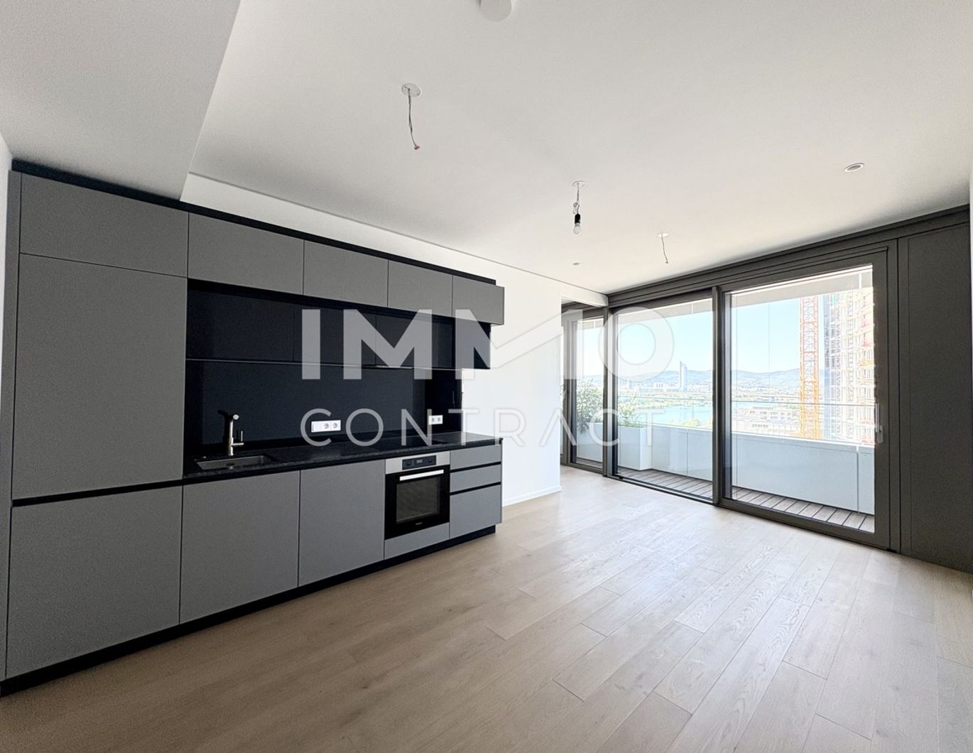 Entzückendes Apartment mit Donau, Kahlenberg, Abendsonne: Gym, Spa, Pool, Lounges, Supermarkt NEW