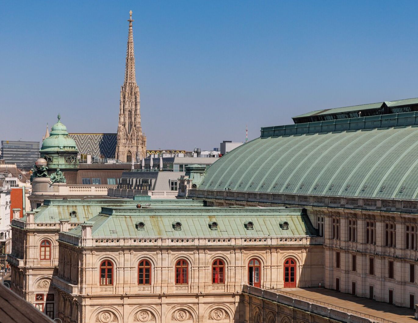 TOP PREIS!!! PENTHOUSE mit Blick auf die Wiener Staatsoper mit Sauna & Garage
