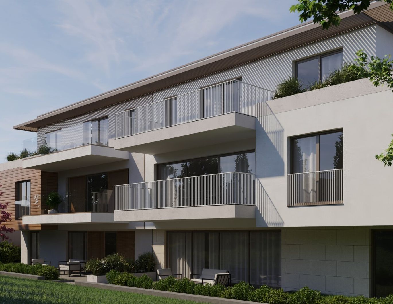 TOP Gartenwohnung! Perfektes Wohnprojekt in herrlicher Grünruhelage in Breitensee! Höchster Wohnkomfort mit Wärmepumpe, Klima, Photovoltaik und Smart Home System!