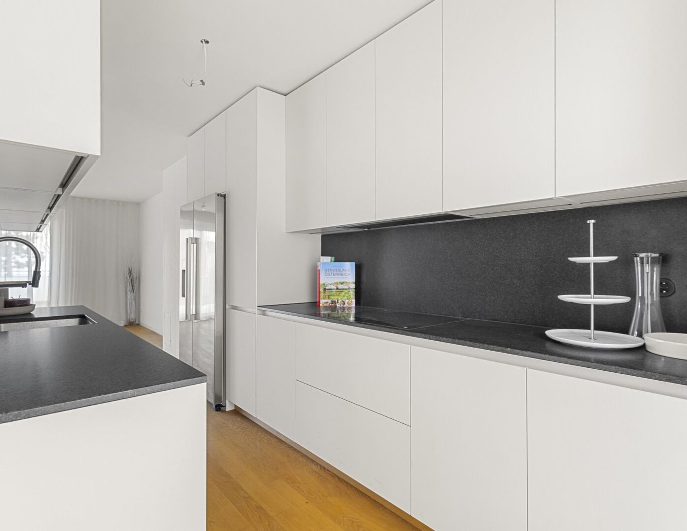 Stilvolle Maisonette mit Garten am Benediktinermarkt in Klagenfurt - Flair, klare Linien, besondere Atmosphäre