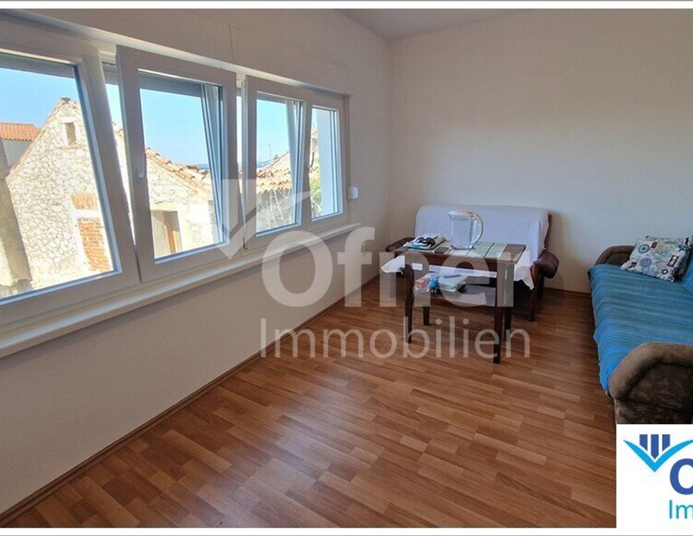 Zadar: Reihenhaus mit Garage und Meerblick in Diklo