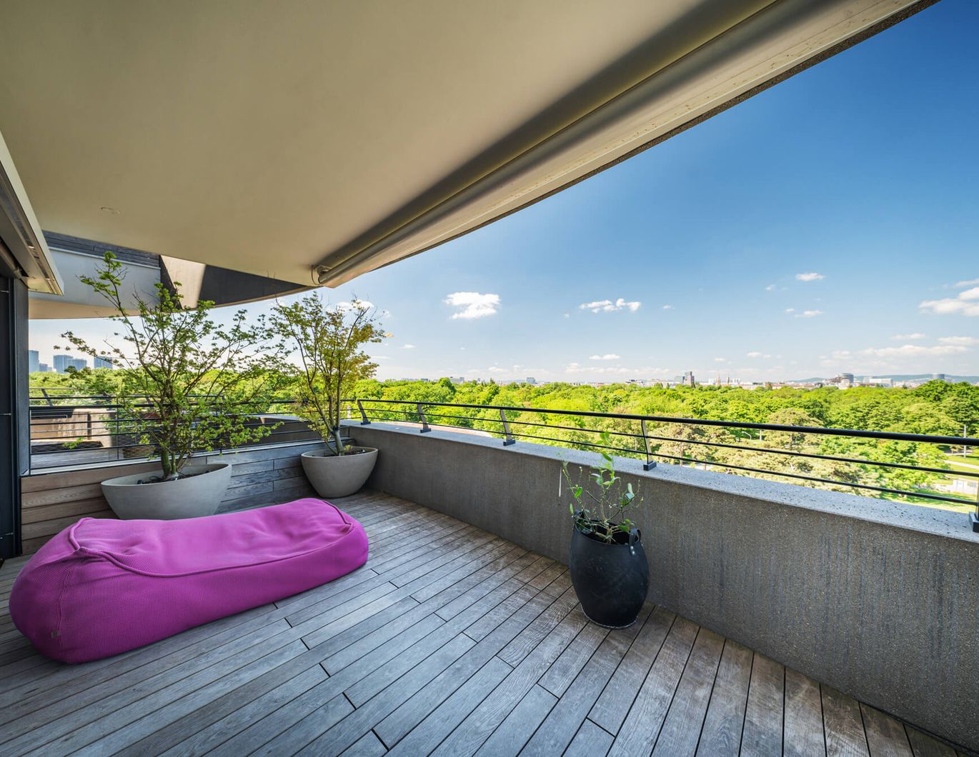 Moderne Wohnung mit Panoramablick im Szenequartier Viertel Zwei