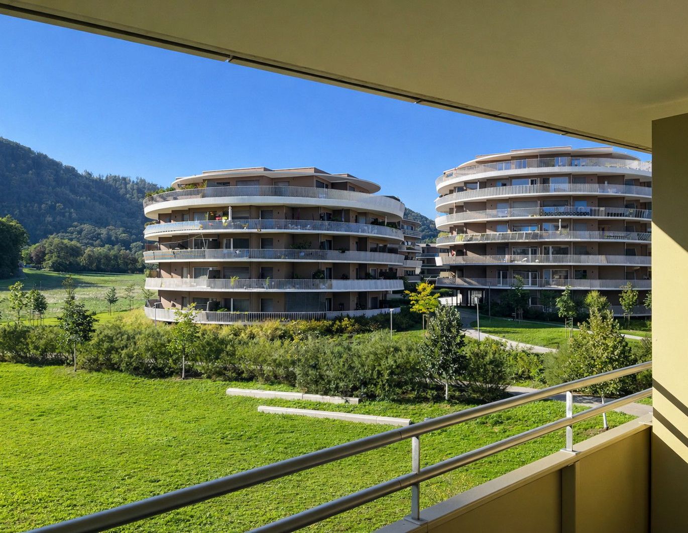 Moderne 3-Zimmer-Wohnung in der Green City