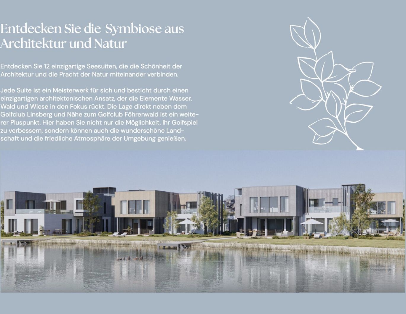 Seesuiten Lanzenkirchen - Gartensuite 12: Großzügiger Garten & Terrasse direkt am Badeteich