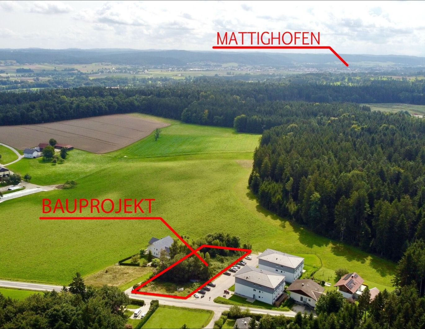 Bauprojekt 5 Minuten von Mattighofen, 3 Zimmer Gartenwohnung mit Terrasse, individuelle Wünsche möglich!!