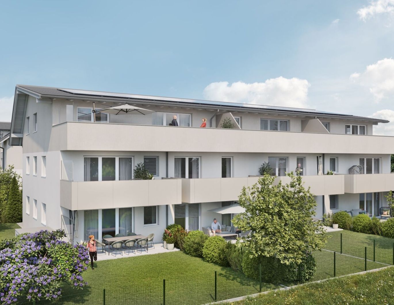 Neue 3-Zimmer Dachgeschoss-Wohnung in Salzburg/Rif!