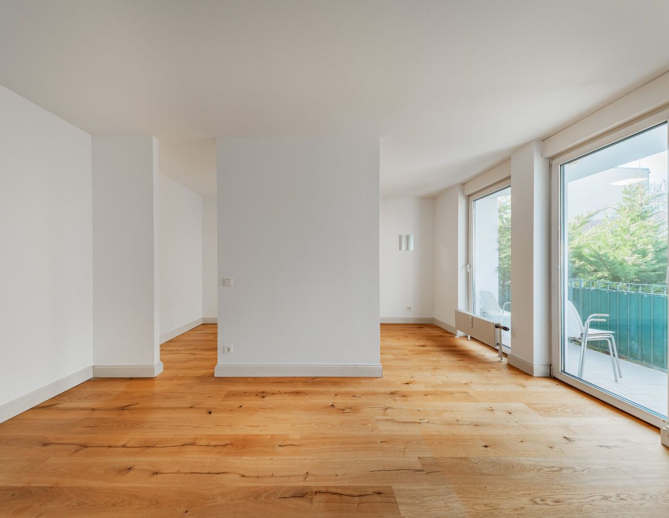 Zwei-Zimmer-Wohnung mit West-Balkon nächst Obkirchergasse