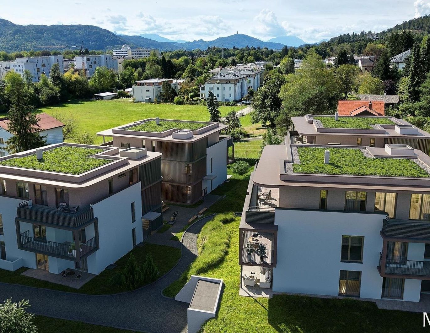 Kreuzbergl Villen - 4 Zimmer Penthouse - Ein Projekt von MADILE