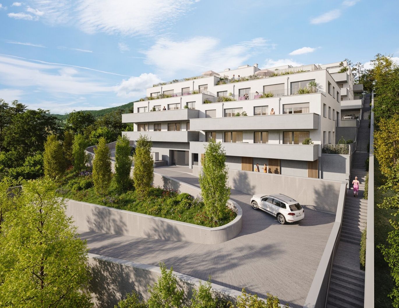 LEBEN auf der SONNENSEITE - 3-Zimmer-Terrassenwohnung - PROVISIONSFREI