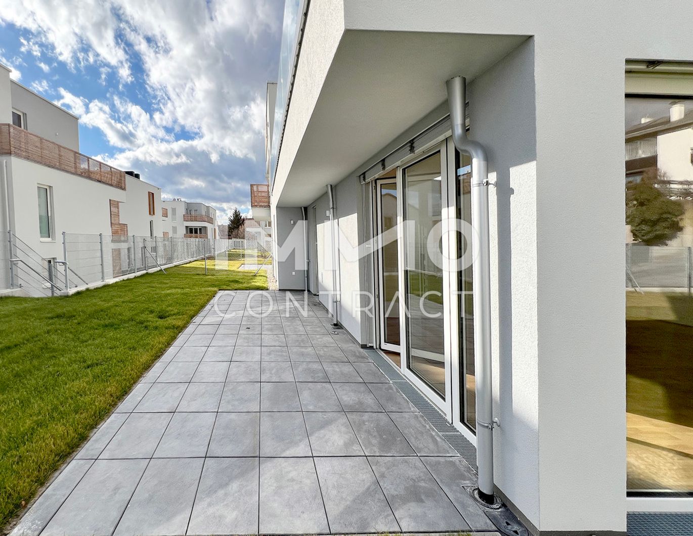 KREMSER WOHNDOMIZIL 4Zi- 109qm- Gartenwohnung, 2Bäder, Lift, Tiefgarage, in beliebter Grünruhelage