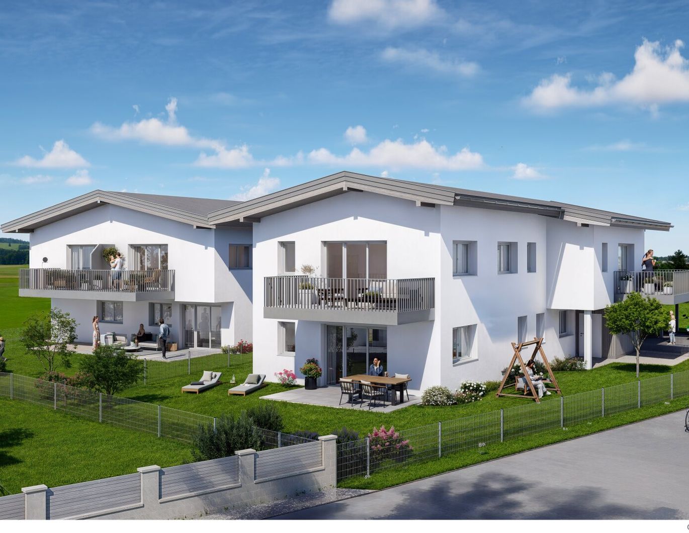 NEU! Moderne Erdgeschosswohnung mit Garten und Terrasse in Hinterbuch