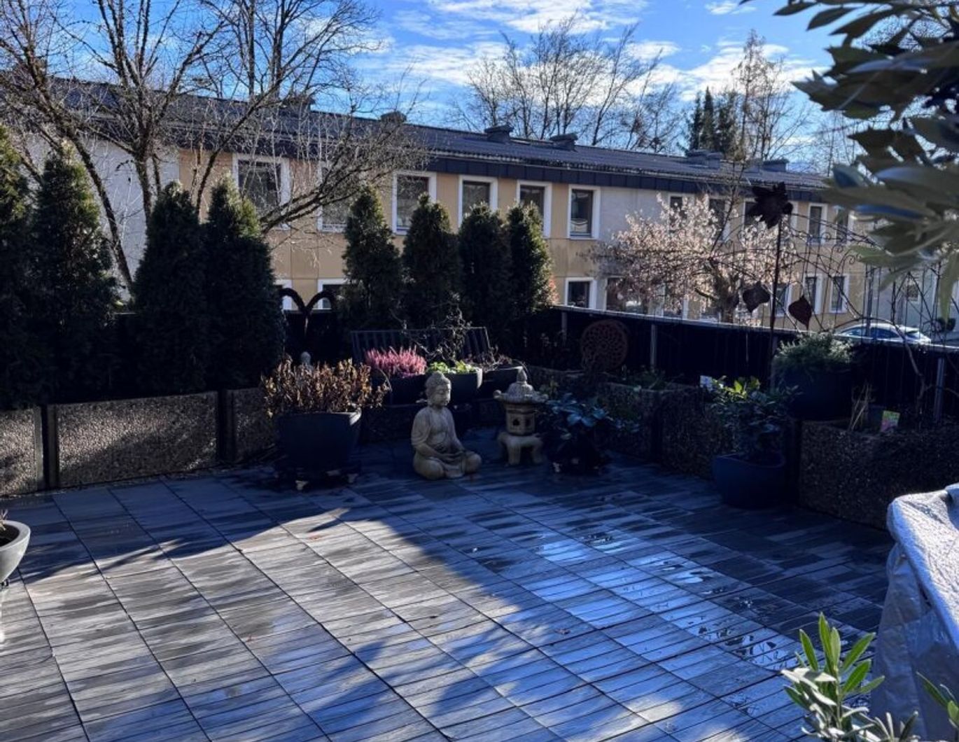 KAUF SALZBURG STADT - PREMIUMLAGE BORROMÄUMSTRASSE: 103 m² 4-Zimmer-Wohnung - mit 36 m² SÜD-TERRASSE und TG-Stellplatz