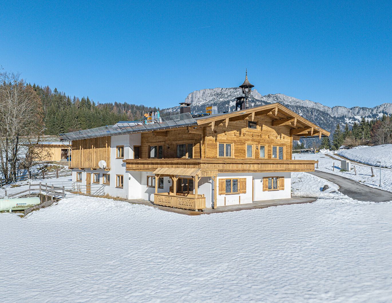 Bauernhaus mit Freizeitwohnsitz in idyllischer Ruhelage