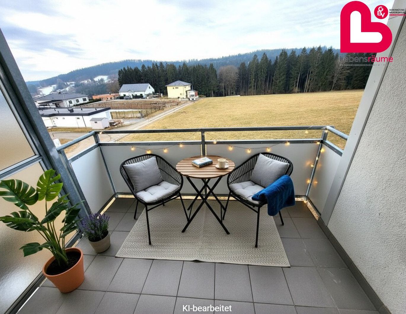 Sehr schöne 3-Zimmer Wohnung in Traberg mit Loggia