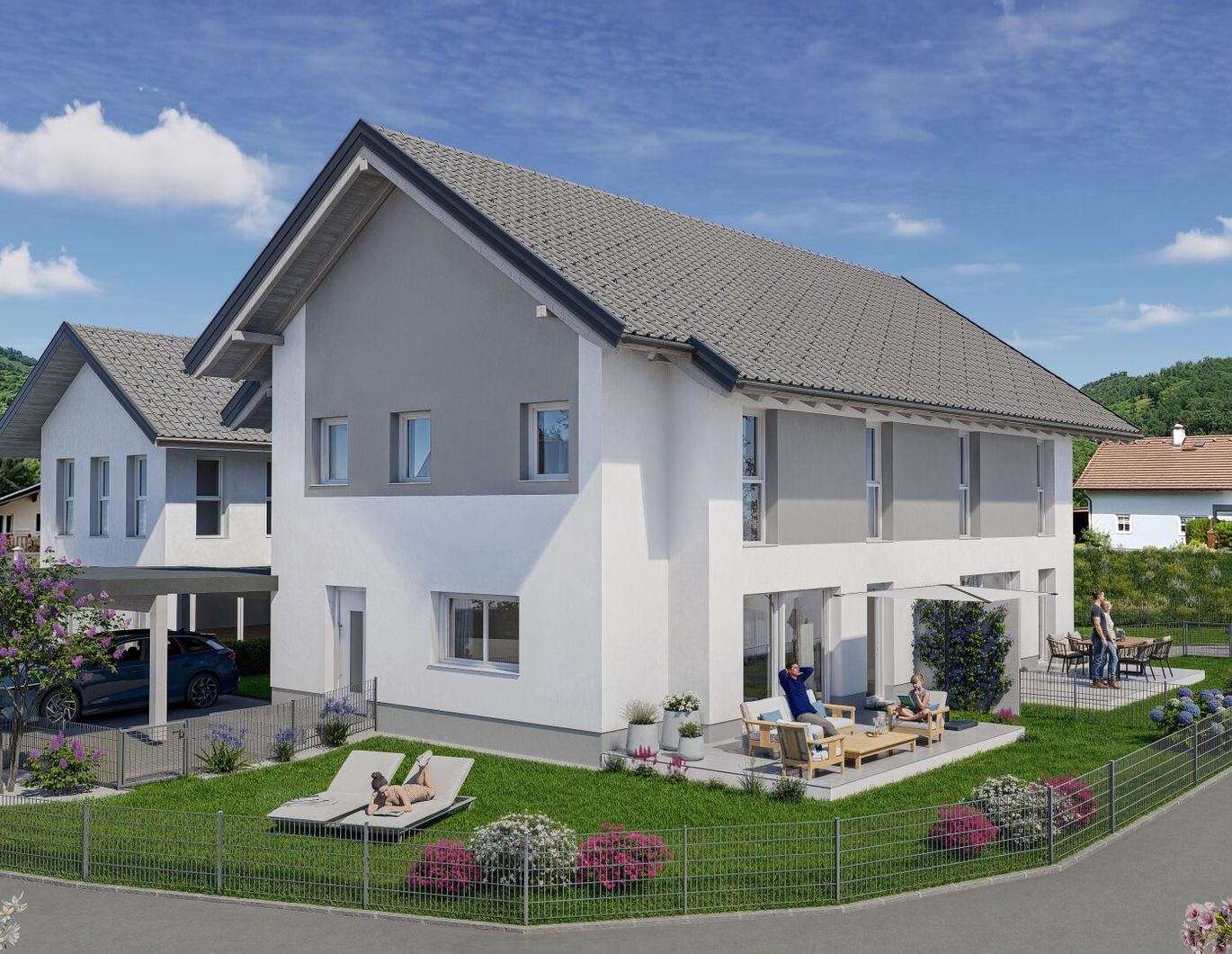 NEU am Wolfgangsee: Doppelhaushälfte in Winkl / St. Gilgen