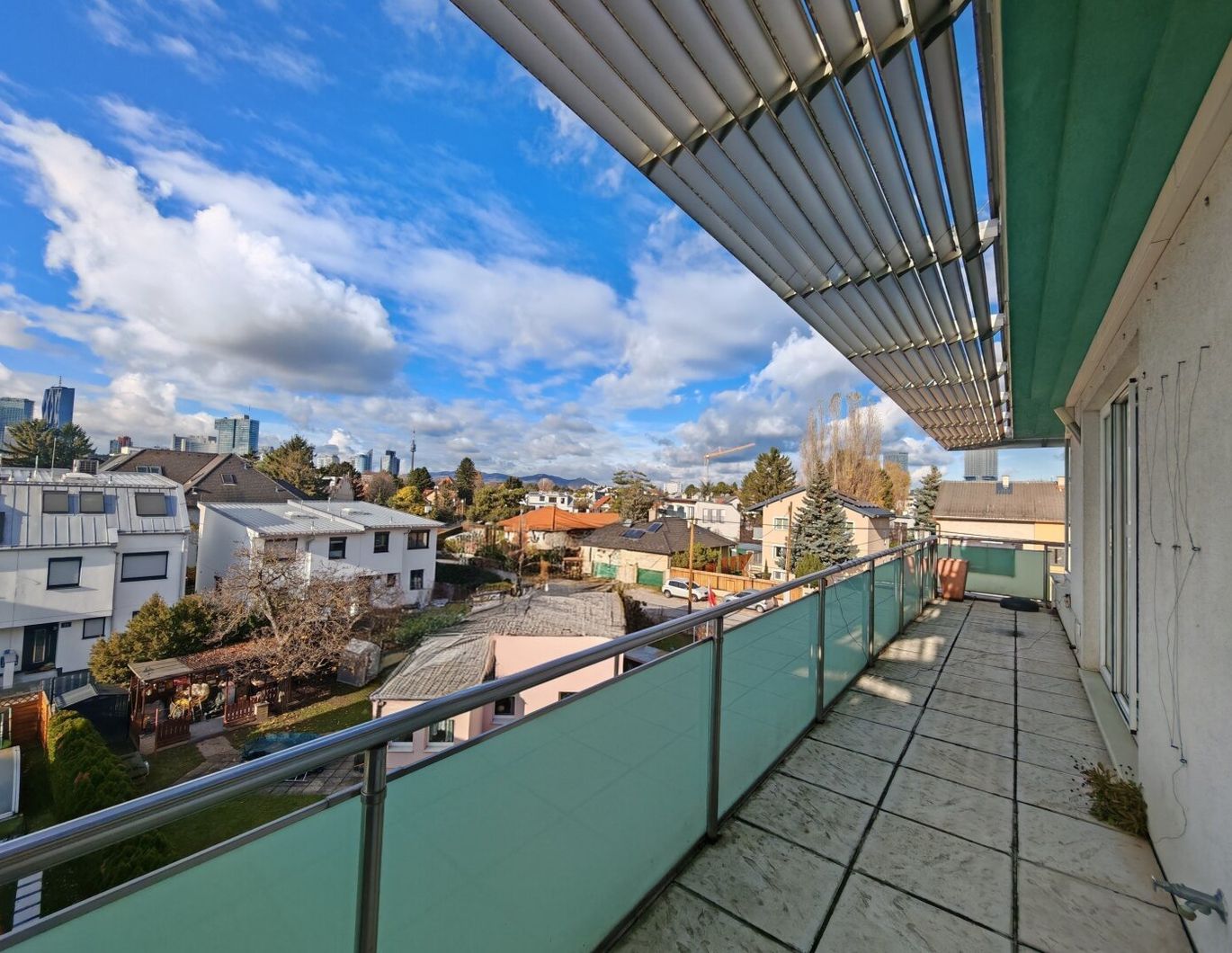 In absoluter Ruhelage bei der alten Donau, komplett möbliert