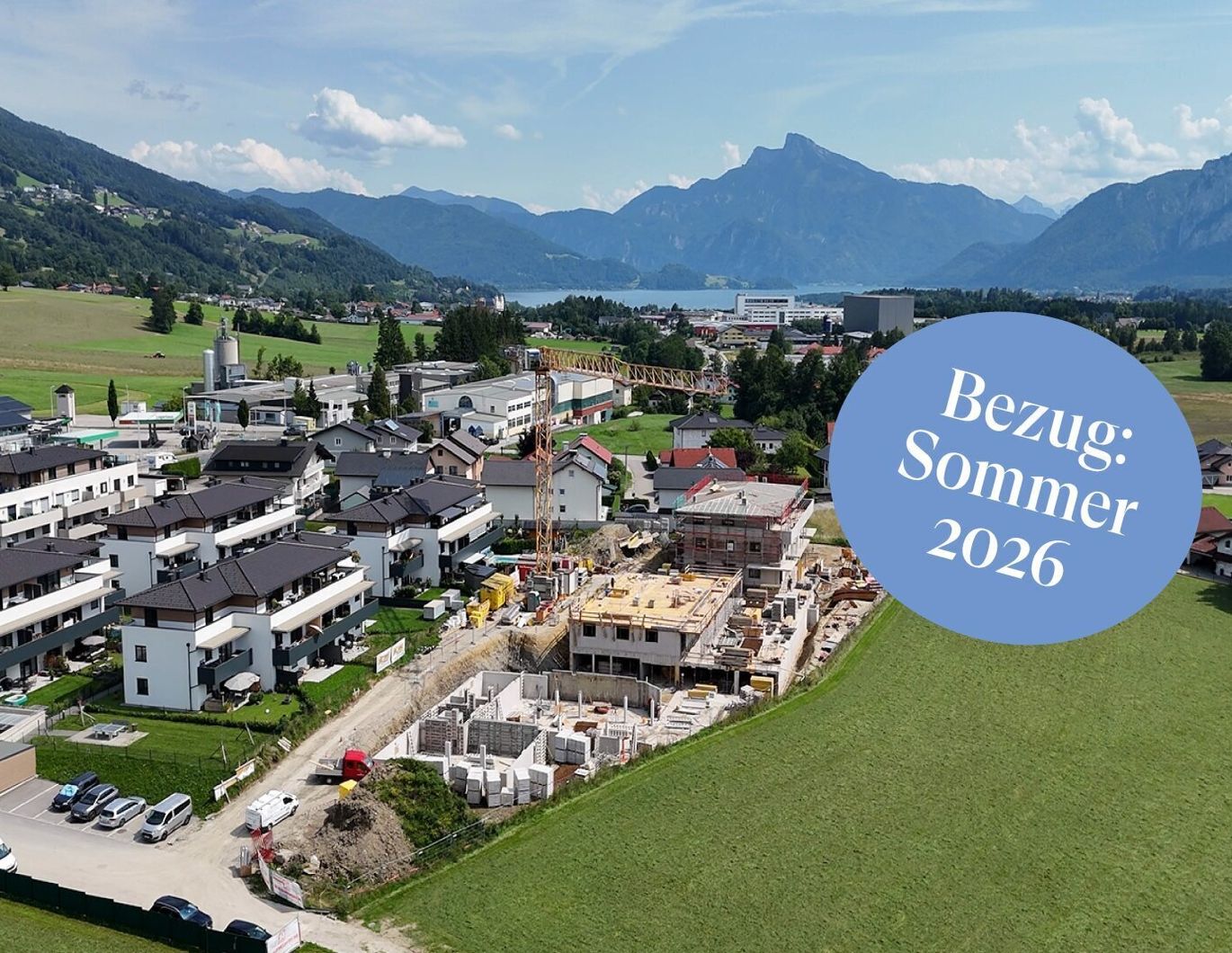 2 Zimmer Wohnung mit 89m² großer Gartenfläche in Mondsee
