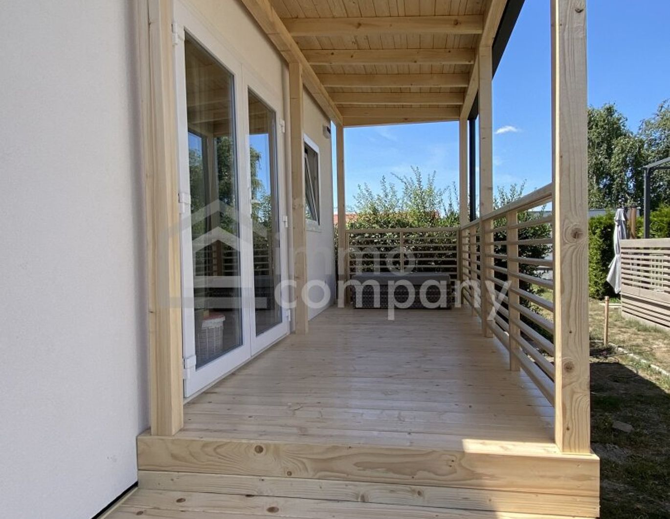 Neues Mobilheim im Ruster Storchencamp