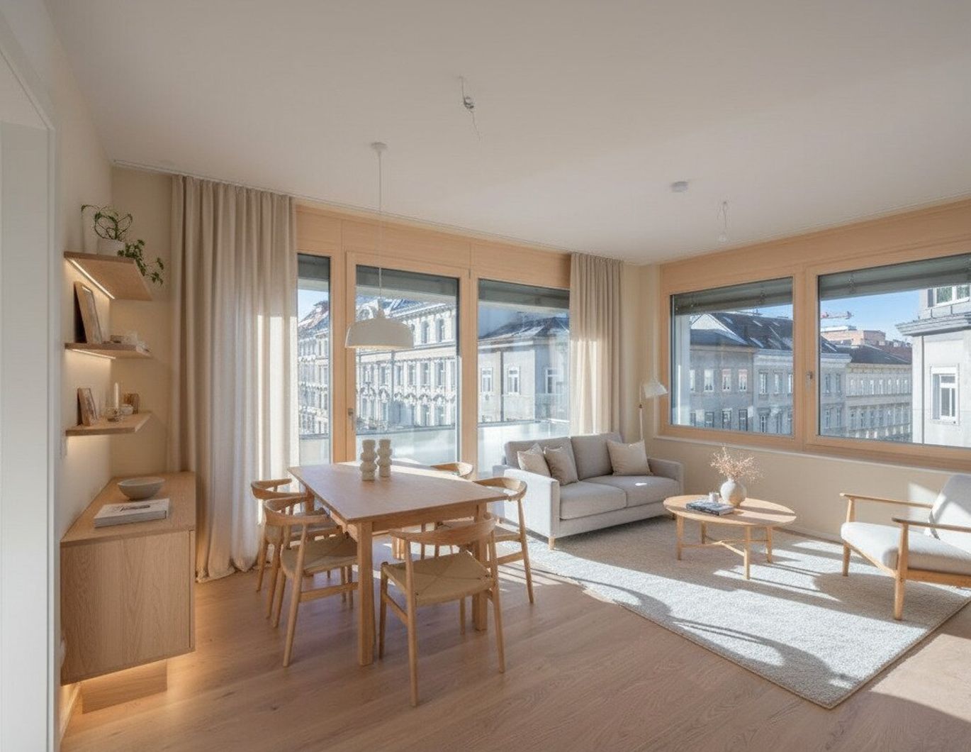 ++NEU++ Stilvolle 2-Zimmer-Wohnung mitten im Herzen der Stadt (1/15)