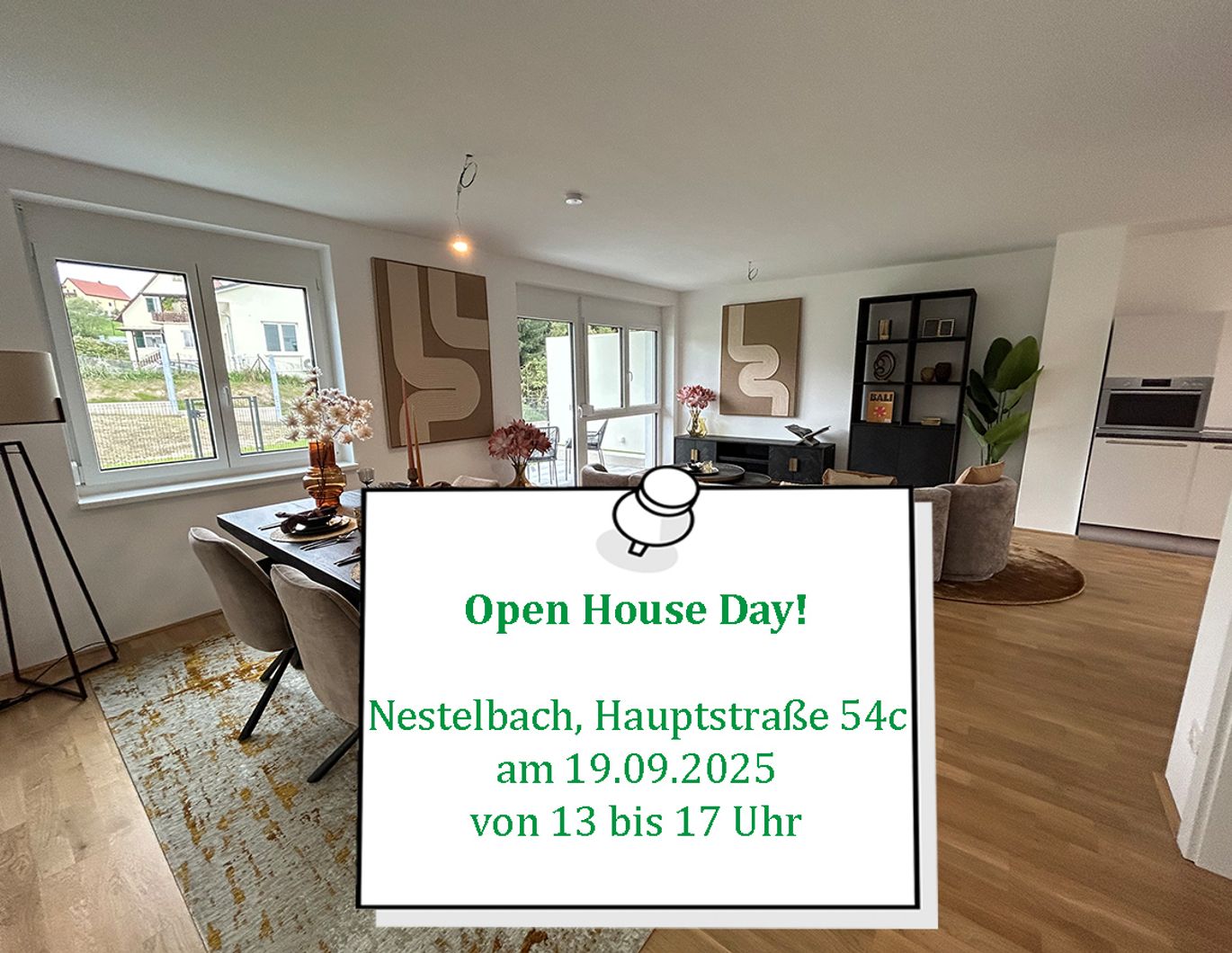 Viel Wohnraum mit großzügiger Dachterrasse in Nestelbach! Provisionsfreie Neubauwohnung!