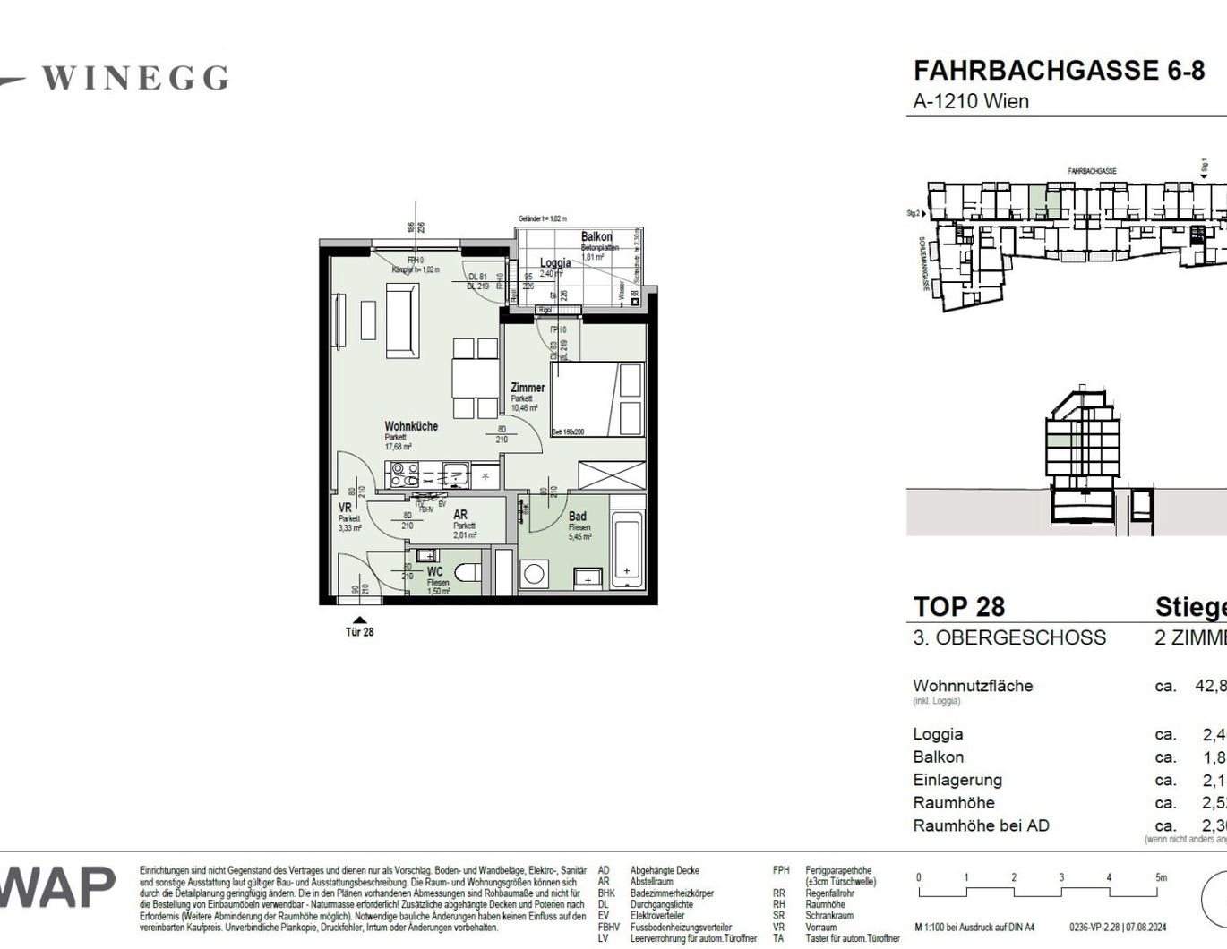 Bezugsfertig I Modernes Wohnen nahe der Alten Donau