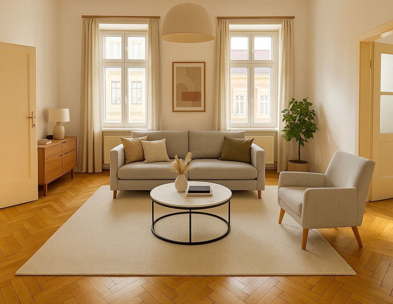 Individuelle 4-Zimmer-Wohnung nahe Sternwartepark - Voller Möglichkeiten