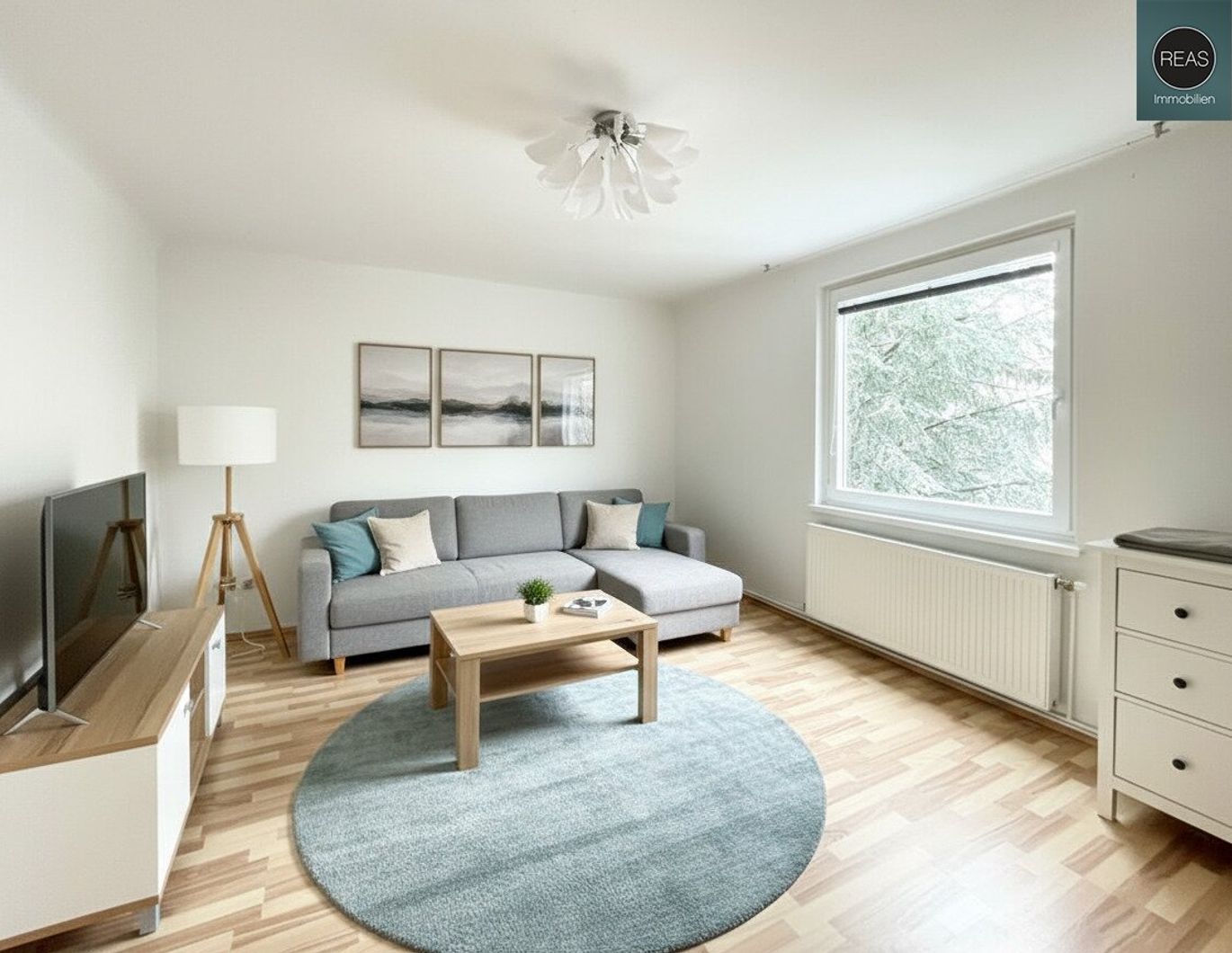 Provisionsfrei: Wohnen mit Balkon in Gersthofer Cottagelage!