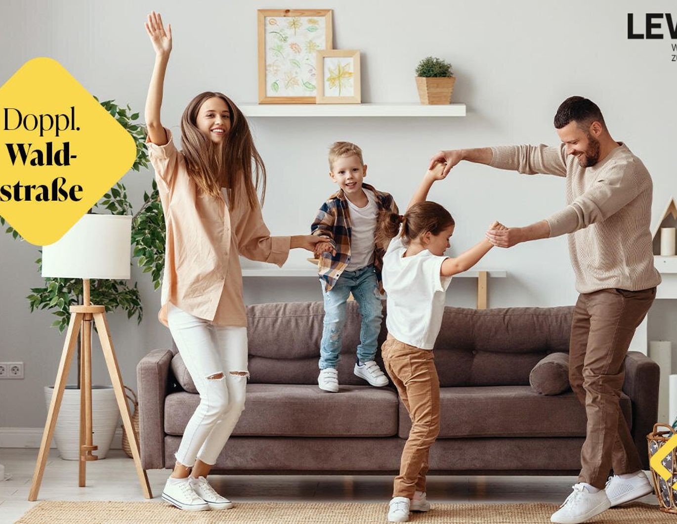 Doppl. Waldstraße - Top B09 Familienwohnung 4-Zimmer mit Balkon
