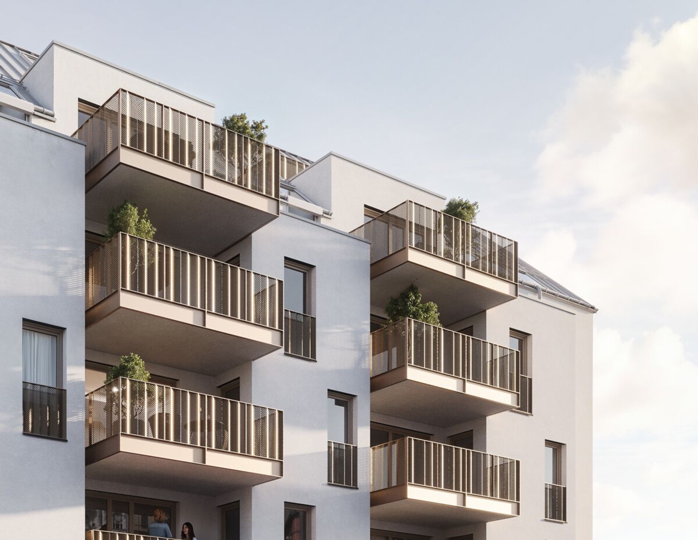 Wohnkomfort pur - 3-Zimmer-Erstbezugswohnung mit Freifläche